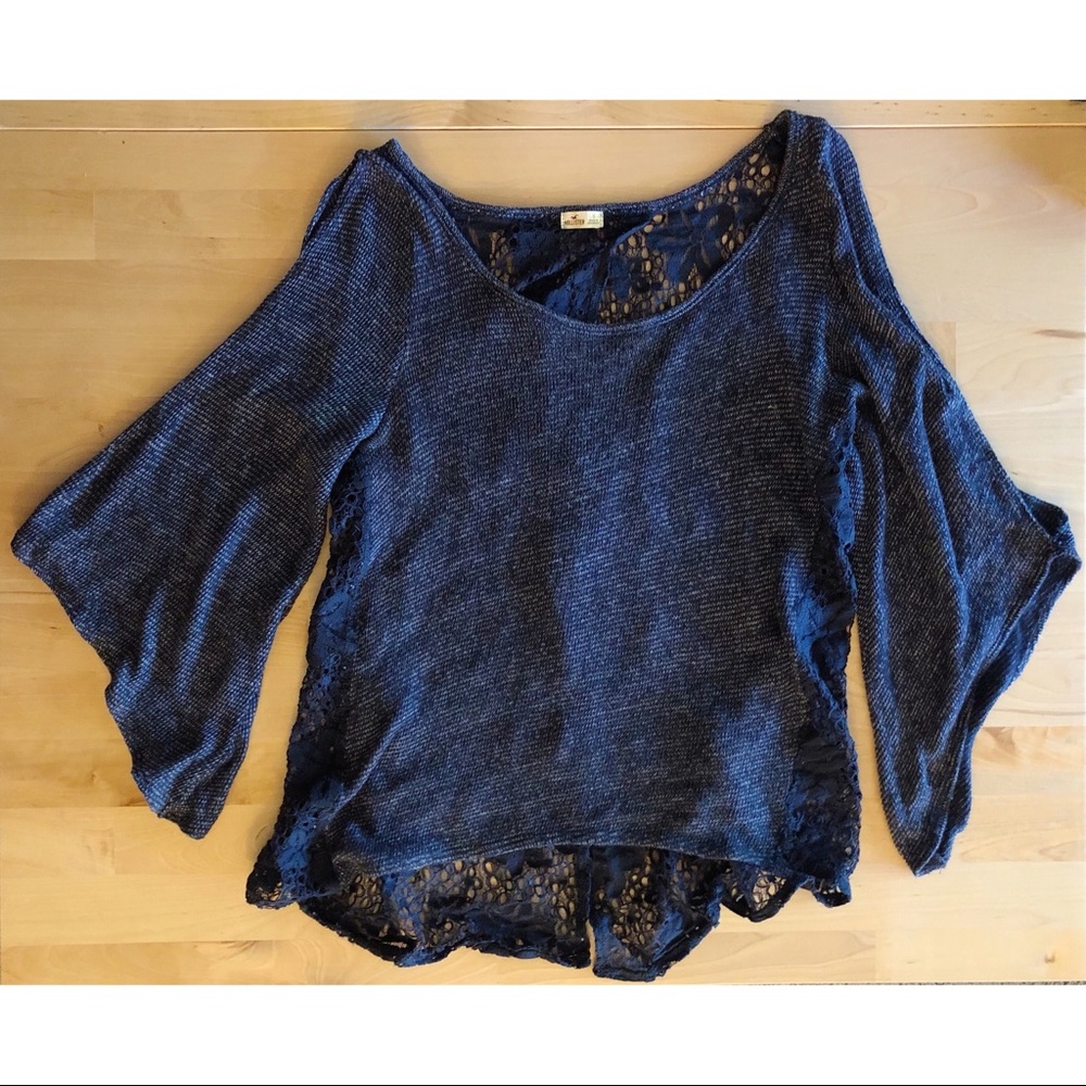 Hollister cold shoulder top